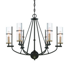 Minka-Lavery 4087-107 - 6 LIGHT CHANDELIER