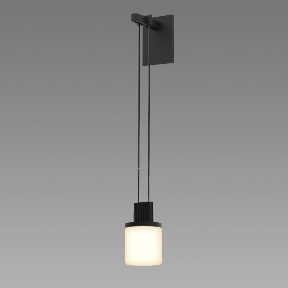 Mini Single Sconce with Drum Luminaire