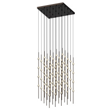 Sonneman 2168.33C-J20 - Cosmic Cube 20" LED Pendant w/20' Cords