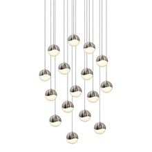 Sonneman 2923.13-MED - 16-Light Square Medium LED Pendant