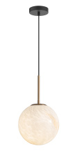Vinci Lighting Inc. C77701-AB/BK - Pearl Single Pendant