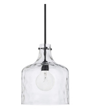 Vinci Lighting Inc. P1012-CL-BK - Hazel 12-in Pendant