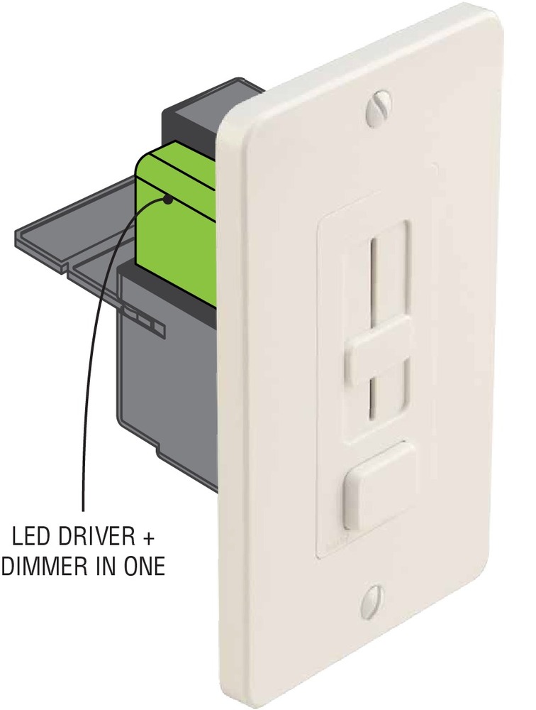 Switchex® LED Driver + Dimmer in One