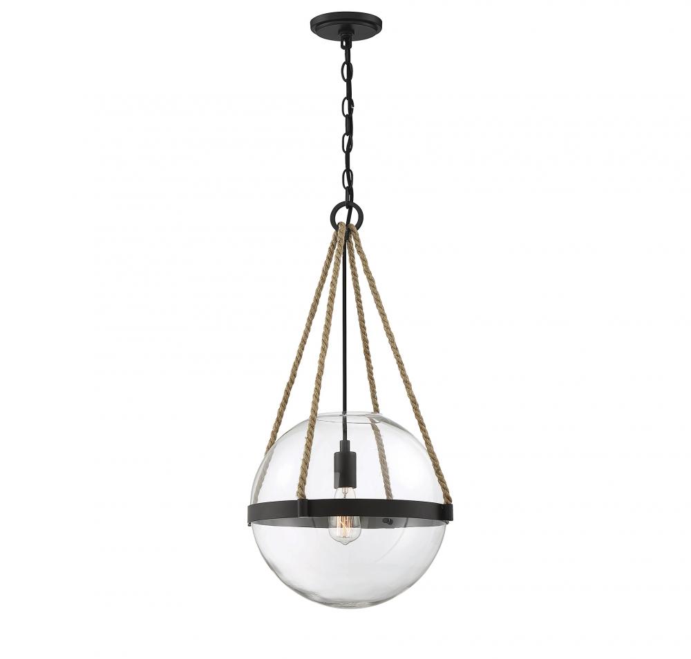 1-light Pendant In Oil Rubbed Bronze