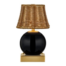 Savoy House Meridian CA 11-CD23RC-BK - Sally 1-Light Rechargeable Table Lamp in Black