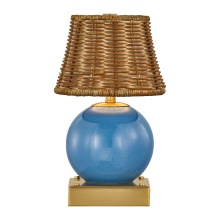 Savoy House Meridian CA 11-CD23RC-BL - Sally 1-Light Rechargeable Table Lamp in Blue