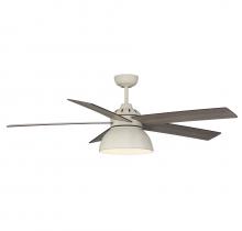 Savoy House Meridian CA M2014DWH - 52" LED Ceiling Fan in Distressed White