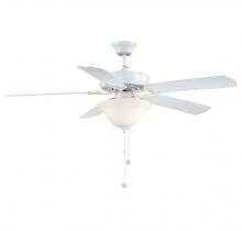 Savoy House Meridian CA M2018WHRV - 52" 2-Light Ceiling Fan in White