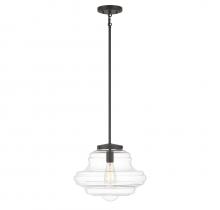 Savoy House Meridian CA M7022ORB - 1-Light Pendant in Oil Rubbed Bronze