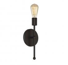 Savoy House Meridian CA M90005-13 - 1-Light Wall Sconce in Oil Rubbed Bronze
