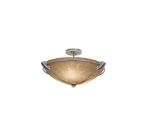 Kalco 4848PS/GLDSTRK - Grande 22 Inch Semi Flush Mount