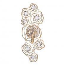 Varaluz 500W01HGOB - Ethereal Rose 1-Lt Sconce - Havana Gold Ombre/Polished Stainless Accents