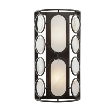 Varaluz 555W02DB - Oval Office 2 Light Sconce - Dark Bronze