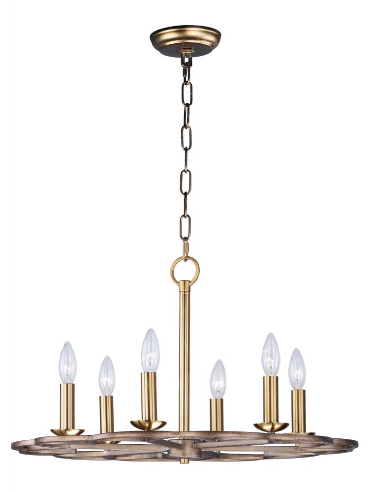 Helix-Single-Tier Chandelier
