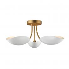Maxim 10823WTNAB - Maris-Semi-Flush Mount