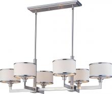 Maxim 12057WTSN - Nexus 6-Light Chandelier