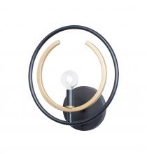 Maxim 12501BKGLD - Clip-Wall Sconce