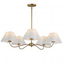 Maxim 18105WTNAB - Saxon-Chandelier