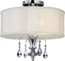 Maxim 24301CLBSPN - Montgomery 3-Light Semi-Flush Mount