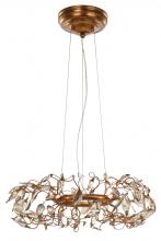 Maxim 30444CGGL - Crystal Garden-Multi-Light Pendant