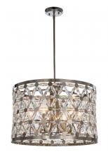 Maxim 39505BCPN - Cassiopeia 6-Light Round Pendant