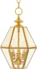 Maxim 6151CLPB - Bound Glass-Entry Foyer Pendant