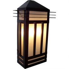 Maxim 8724PRBU - Gatsby 3-Light Outdoor Wall Lantern