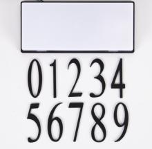  AP-5-FB - Surface Mount Address Plaque Number - 5