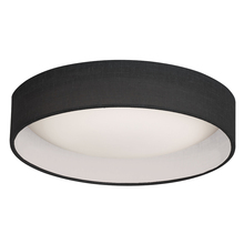 Dainolite CFLD-1522-797 - 15" Flush Mount, Black Shade