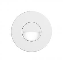 Dainolite DLEDW-300-WH - White Round In/Outdoor 3W LED Wall Light
