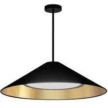 Dainolite PAD-2630P-MB-698 - 30W Pendant, MB w/ Fabric Shade