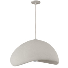Dainolite PLR-231P-MLN - 1 Light Pendant in Matte Linen
