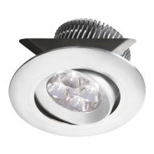 Dainolite SMP-LED-8-WH - 24V DC,8W Wht Adjust Mini LED Pot Light