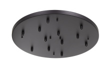 Matteo Lighting CP0112BK - Multi Ceiling Canopy (Line Voltage) Canopy