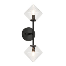 Matteo Lighting W81742BKCL - Novo Wall Sconce