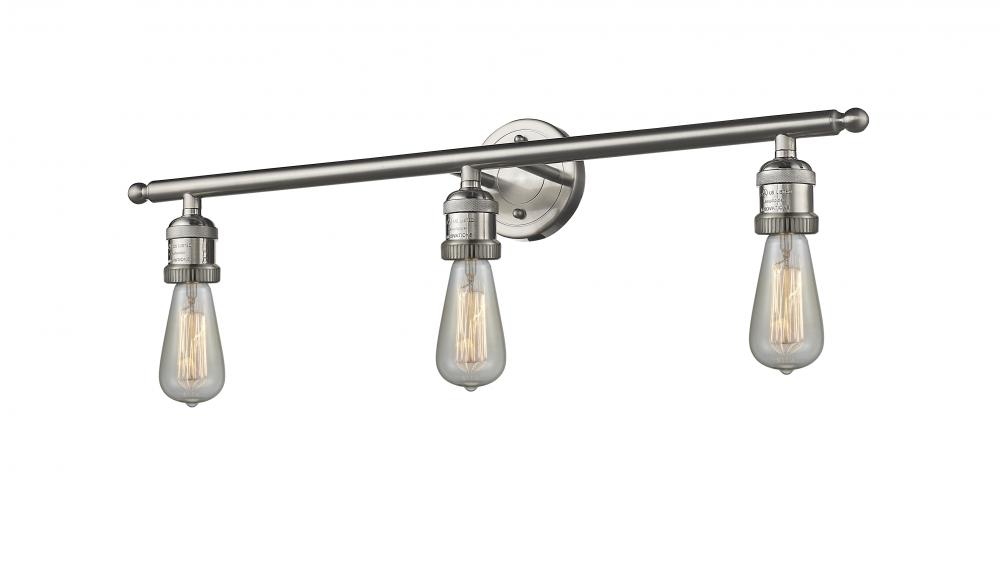 Bare Bulb 3 Light Bath Vanity Light