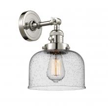 Innovations Lighting 203SW-PN-G74 - Bell - 1 Light - 8 inch - Polished Nickel - Sconce