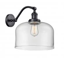 Innovations Lighting 515-1W-BK-G72-L - Bell - 1 Light - 12 inch - Matte Black - Sconce