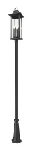 Z-Lite 5017PHXLR-519P-BK - 6 Light Outdoor Post Mounted Fixture