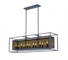 Z-Lite 802-44L-MC - 12 Light Linear Chandelier