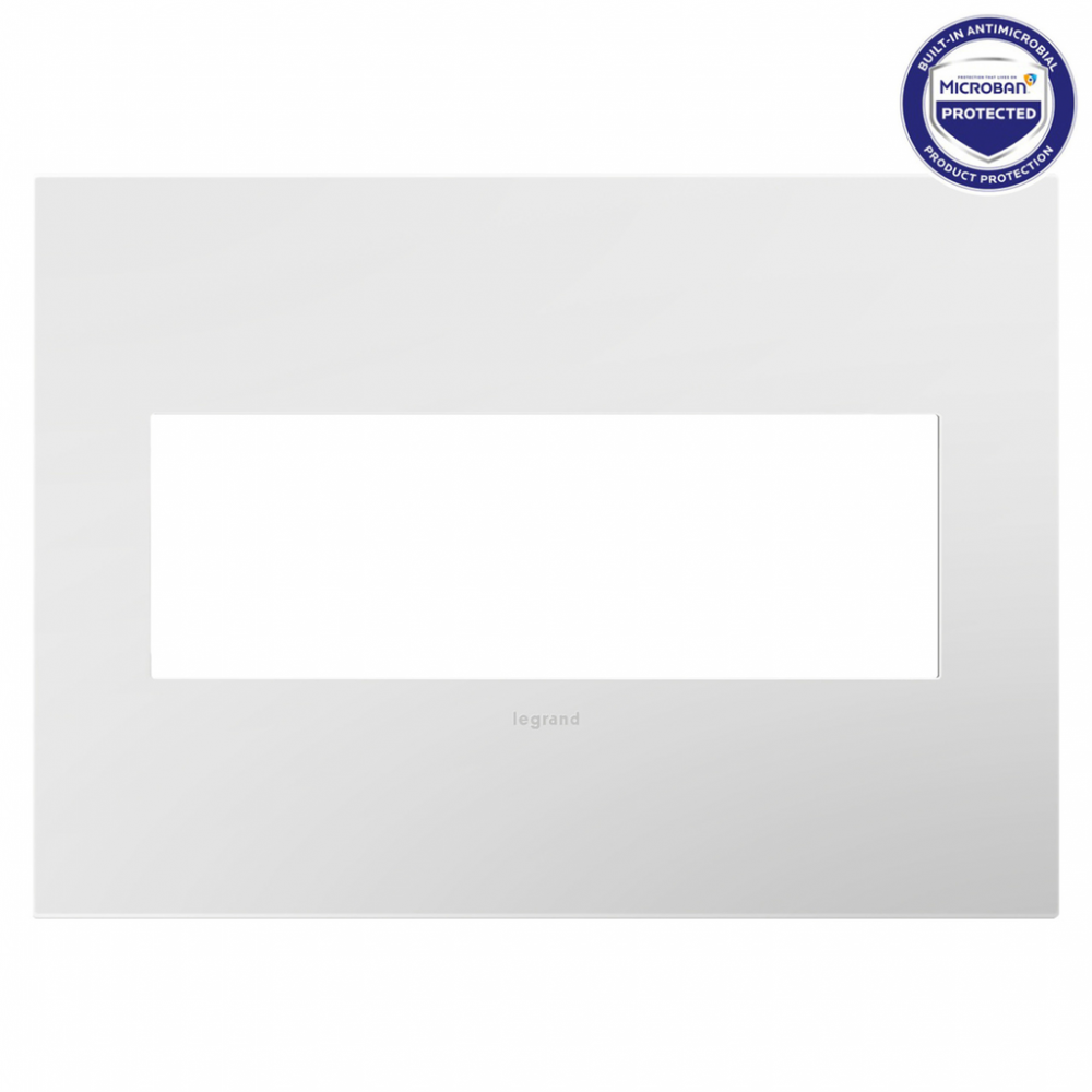 Extra-Capacity FPC Wall Plate, Gloss White (10 pack)