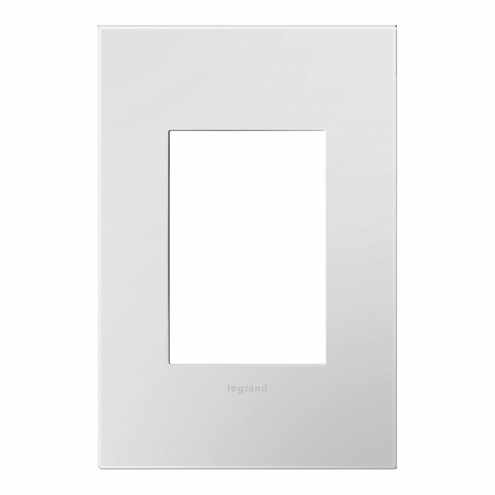 Compact FPC Wall Plate, Powder White (10 pack)
