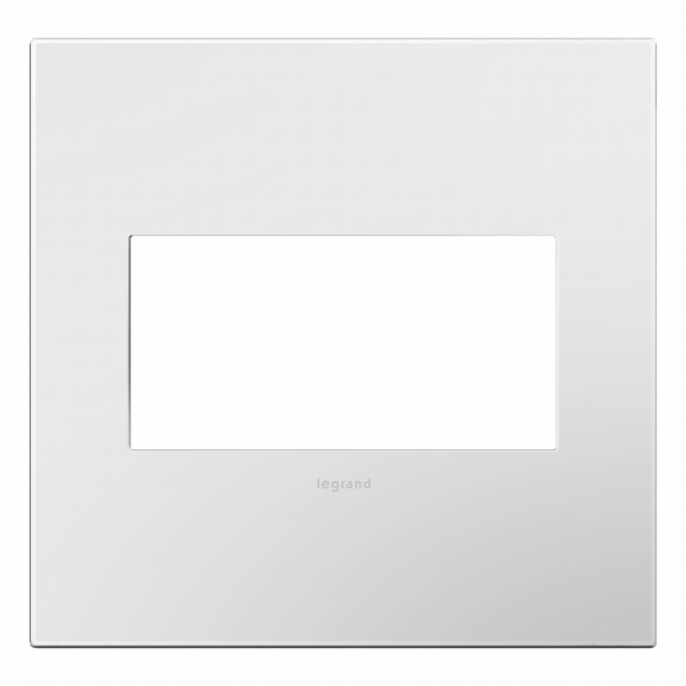 STANDARD FPC WP, WHITE ON WHITE WALL PLATE, WHITE ON WHITE (10 pack)
