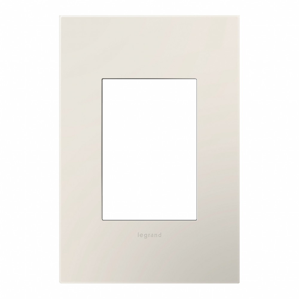 Compact FPC Wall Plate, Satin Light Almond (10 pack)