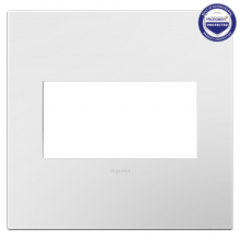 Legrand Canada AD2WP-WH - Standard FPC Wall Plate, Gloss White