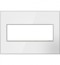 Legrand Canada AWM3GMW4 - Mirror White, 3-Gang Wall Plate