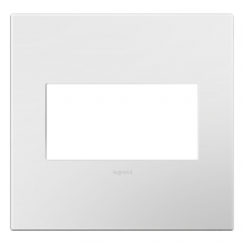 Legrand Canada AD2WP-WHW - STANDARD FPC WP, WHITE ON WHITE WALL PLATE, WHITE ON WHITE