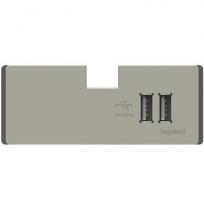 Legrand Canada APUSB3TM4 - ADORNE 3.1 AMP USB CHARGING MODULE /WM