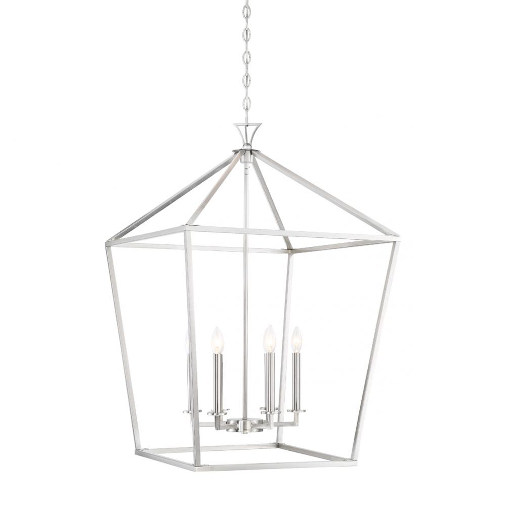 Townsend 6-Light Pendant in Satin Nickel