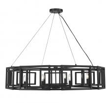 Savoy House Canada 1-1675-8-89 - Radcliffe 8-Light Chandelier in Matte Black